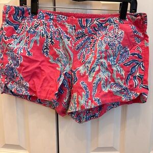 Lilly Pulitzer Pink and Blue Shorts 2015